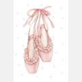 poster for children ballet shoes / poster for children watercolor / poster for children / poster for a children room
