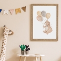 poster for children bear / poster for children watercolor / poster for children / poster for a children room