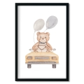 poster for children bear / poster for children watercolor / poster for children / poster for a children room