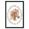 poster for children horse/ poster for children watercolor / poster for children / poster for a children room