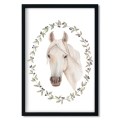 poster for children horse/ poster for children watercolor / poster for children / poster for a children room