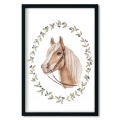 poster for children horse/ poster for children watercolor / poster for children / poster for a children room