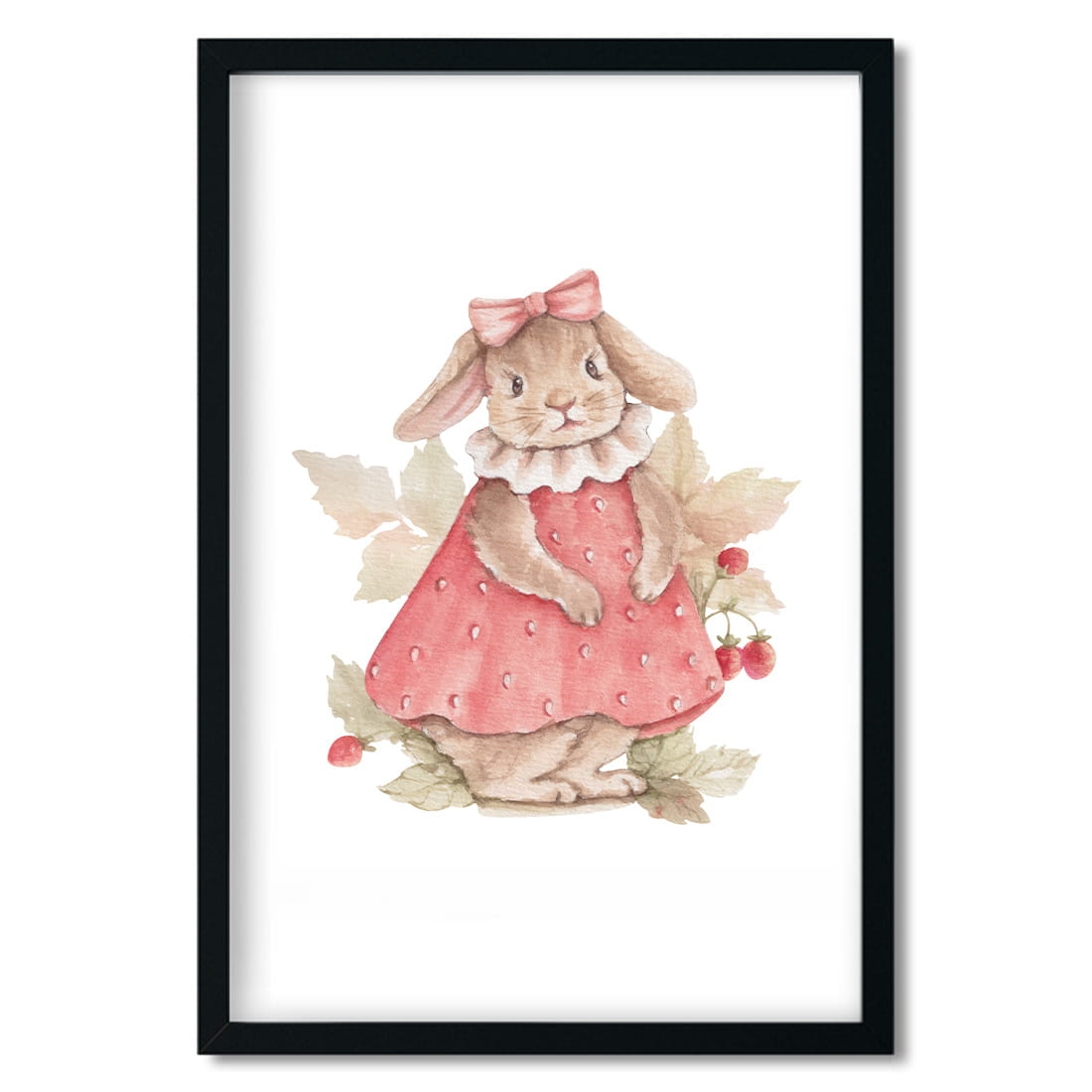 poster for children bunny/ poster for children watercolor / poster for children / poster for a children room