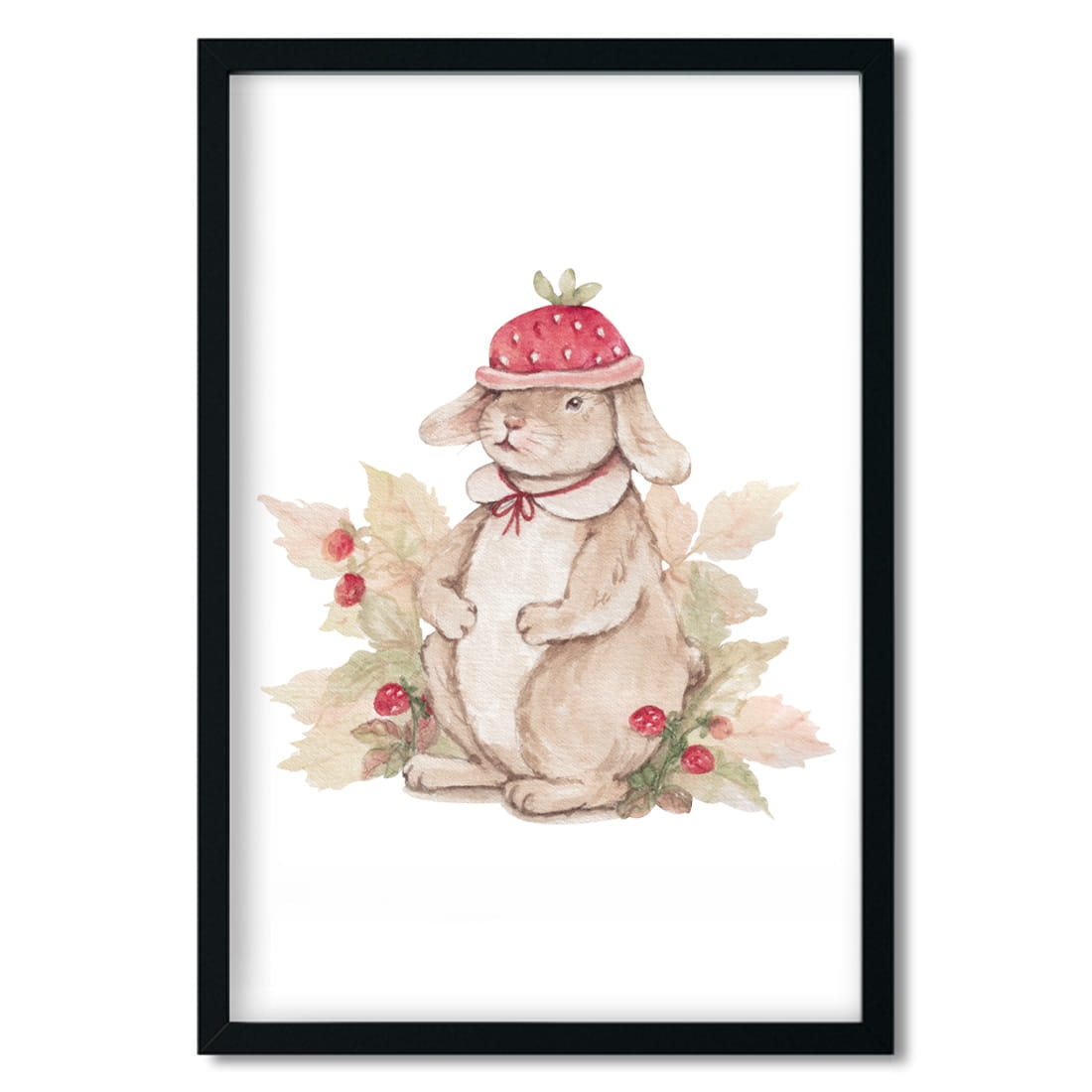 poster for children bunny/ poster for children watercolor / poster for children / poster for a children room