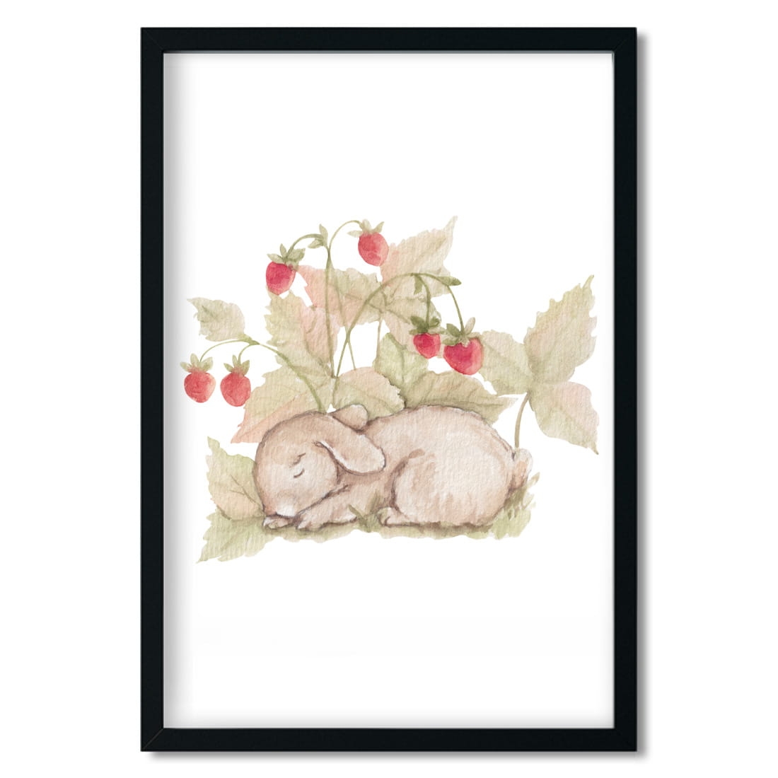 poster for children bunny/ poster for children watercolor / poster for children / poster for a children room