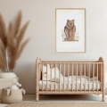 poster for children bear/ poster for children watercolor / poster for children / poster for a children room