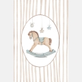 poster for children rocking horse/ poster for children watercolor / poster for children / poster for a children room
