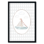 poster | sailboat