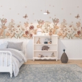 wallpaper flowers boho / floral wallpaper / wallpaper for kids / wallpaper pastelowe love