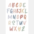 poster alphabet boho/ wall decor/ poster boho