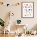 poster alphabet boho/ wall decor/ poster boho