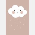 boho poster / cloud boho posters / kids poster / poster for childrens room