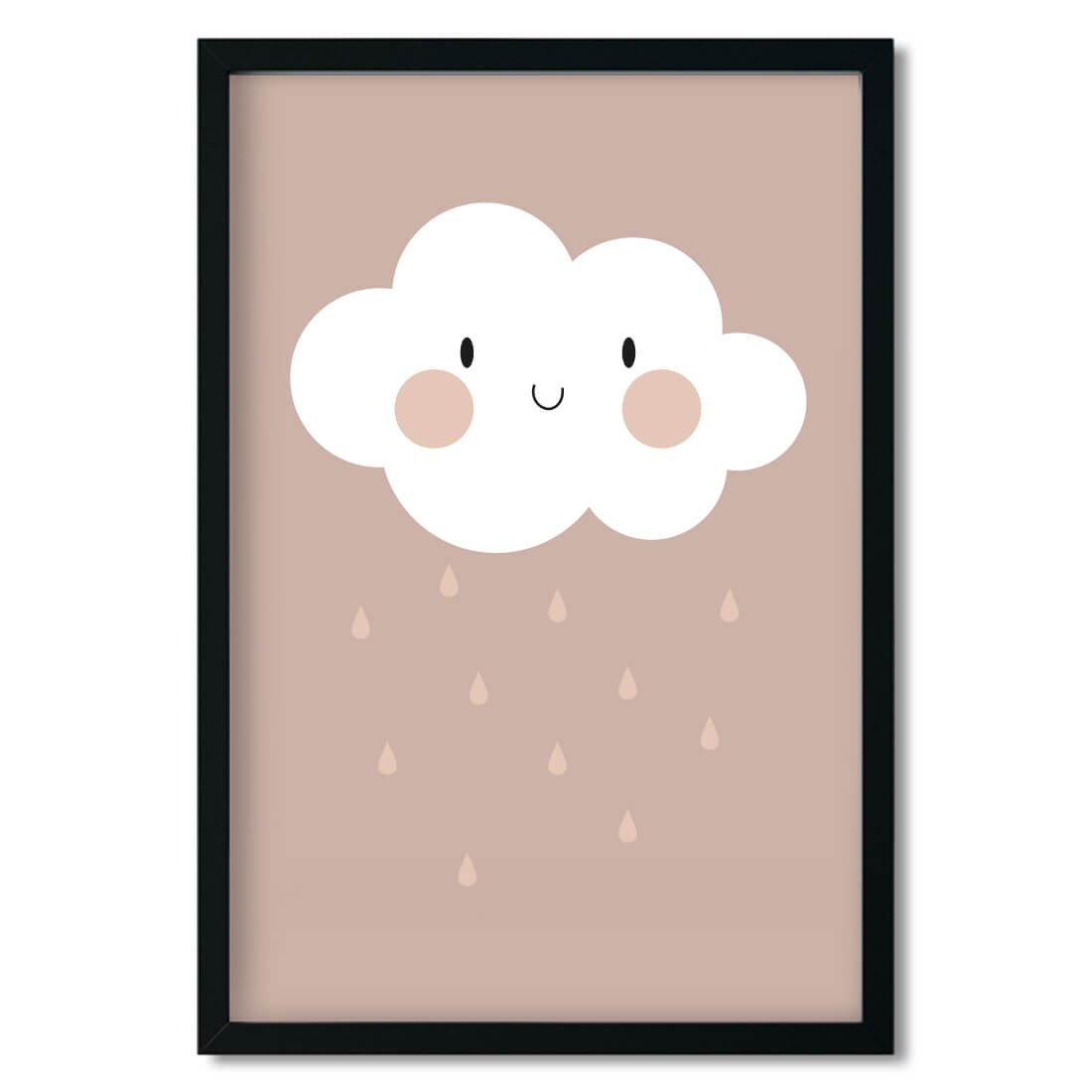 boho poster / cloud boho posters / kids poster / poster for childrens room