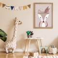 apache fox boho poster / boho posters / kids poster / poster for children room