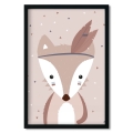 apache fox boho poster / boho posters / kids poster / poster for children room