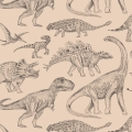 dinosaur wallpaper / wallpaper with dinosaurs / childrens wallpaper / pastelowe love wallpaper
