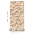 dinosaur wallpaper / wallpaper with dinosaurs / childrens wallpaper / pastelowe love wallpaper