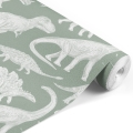 dinosaur wallpaper / wallpaper with dinosaurs / childrens wallpaper / pastelowe love wallpaper
