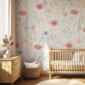 wallpaper spring garden / floral wallpaper / wallpaper for kids / wallpaper pastelowe love