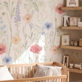 wallpaper spring garden / floral wallpaper / wallpaper for kids / wallpaper pastelowe love