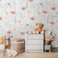 wallpaper spring garden / floral wallpaper / wallpaper for kids / wallpaper pastelowe love