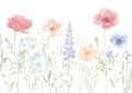 wallpaper spring garden / floral wallpaper / wallpaper for kids / wallpaper pastelowe love