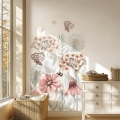 arch wall sticker /wall sticker flowers / wall decal flowers / wall sticker with flowers