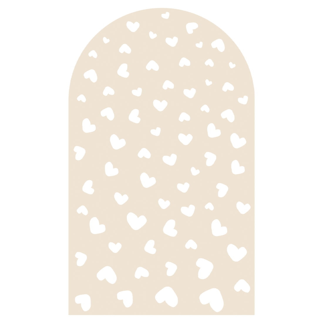 arch wall sticker /wall sticker hearts / wall decal hearts / wall sticker with hearts