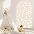 arch wall sticker /wall sticker hearts / wall decal hearts / wall sticker with hearts