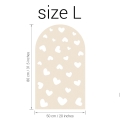 arch wall sticker /wall sticker hearts / wall decal hearts / wall sticker with hearts