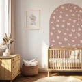 arch wall sticker /wall sticker hearts / wall decal hearts / wall sticker with hearts