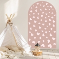 arch wall sticker /wall sticker hearts / wall decal hearts / wall sticker with hearts
