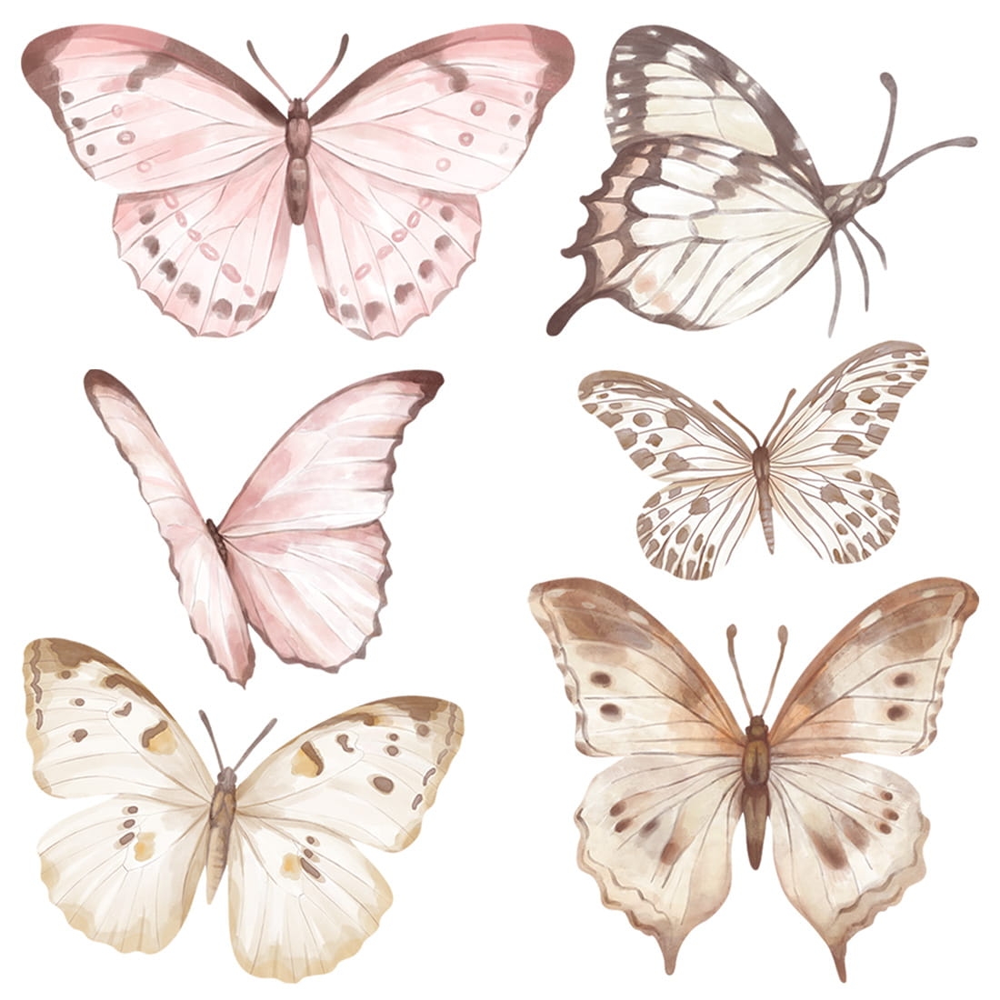 wall sticker butterflies / wall decal butterflies / wall sticker with butterfly