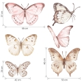 wall sticker butterflies / wall decal butterflies / wall sticker with butterfly
