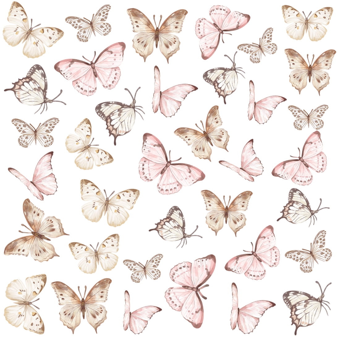 wall sticker butterflies / wall decal butterflies / wall sticker with butterfly