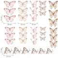 wall sticker butterflies / wall decal butterflies / wall sticker with butterfly