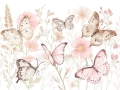 wallpaper butterflies / butterfly wallpaper / wallpaper for kids / wallpaper pastelowe love