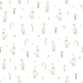 geese wallpaper / wallpaper with geese / childrens wallpaper / pastelowe love wallpaper