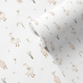 geese wallpaper / wallpaper with geese / childrens wallpaper / pastelowe love wallpaper