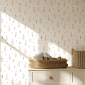 geese wallpaper / wallpaper with geese / childrens wallpaper / pastelowe love wallpaper