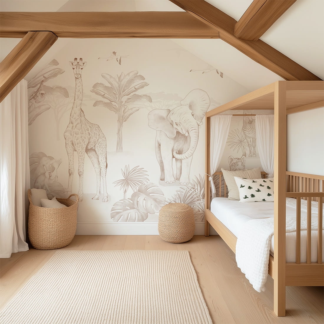 wallpaper safari sepia / safari / wallpaper for kids / wallpaper pastelowe love