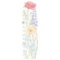 wall sticker spring garden / wall decal flowers / wall sticker with flowers