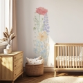 wall sticker spring garden / wall decal flowers / wall sticker with flowers