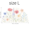 wall sticker flowers / wall decal flowers / wall sticker with flowers