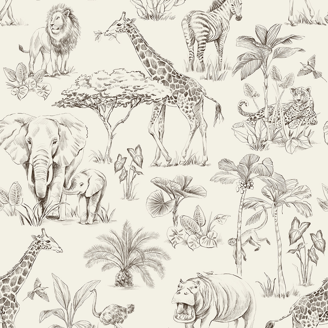 sample / wallpaper for kids / safari wallpaper / pastelowe love wallpaper