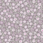 sample | wallpaper daisies - plum