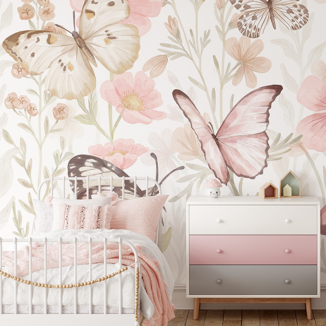sample wallpaper / butterflies wallpaper / wallpaper pastelowe love