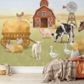 sample wallpaper / farm wallpaper / wallpaper pastelowe love