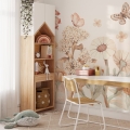 sample wallpaper / flowers boho wallpaper / wallpaper pastelowe love