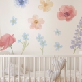 wall sticker flowers boho/ wall decal flowers / wall sticker with flowers